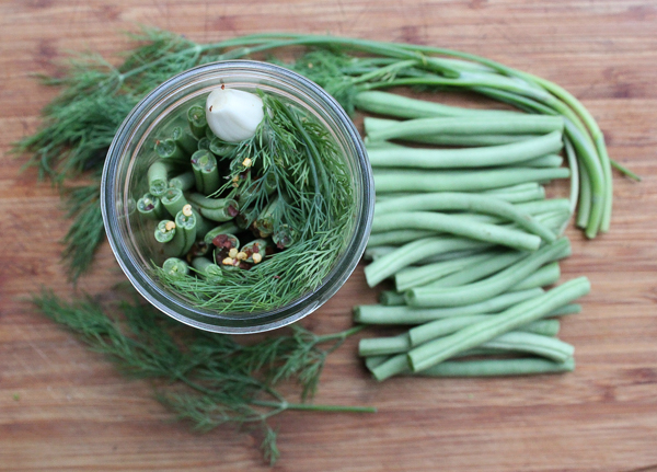 Dill Pickled Green Beans