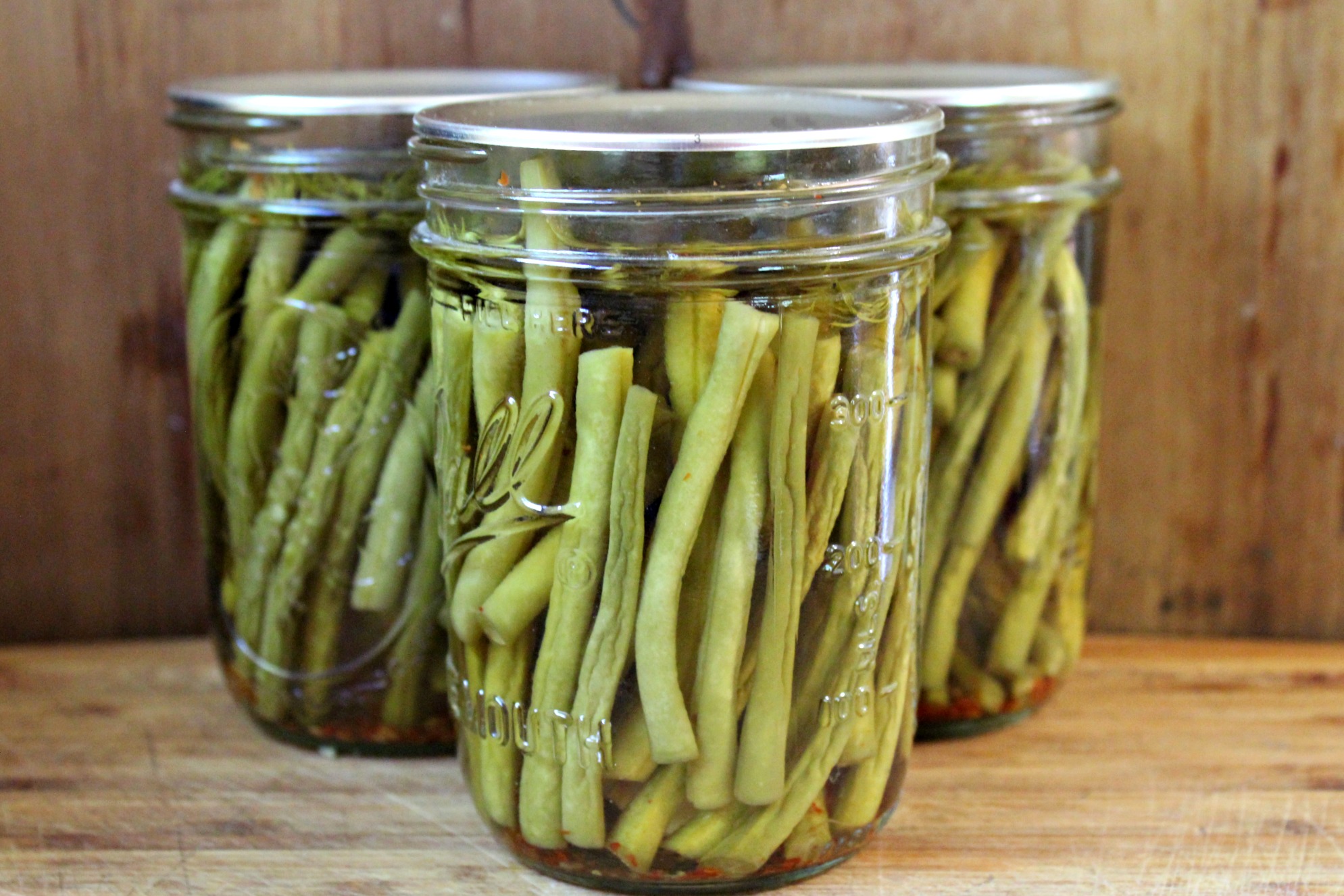 Pickled Dilly Beans (Dill Pickled Green Beans)