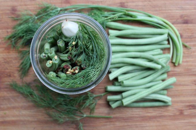 Pickled Dilly Beans (Dill Pickled Green Beans)