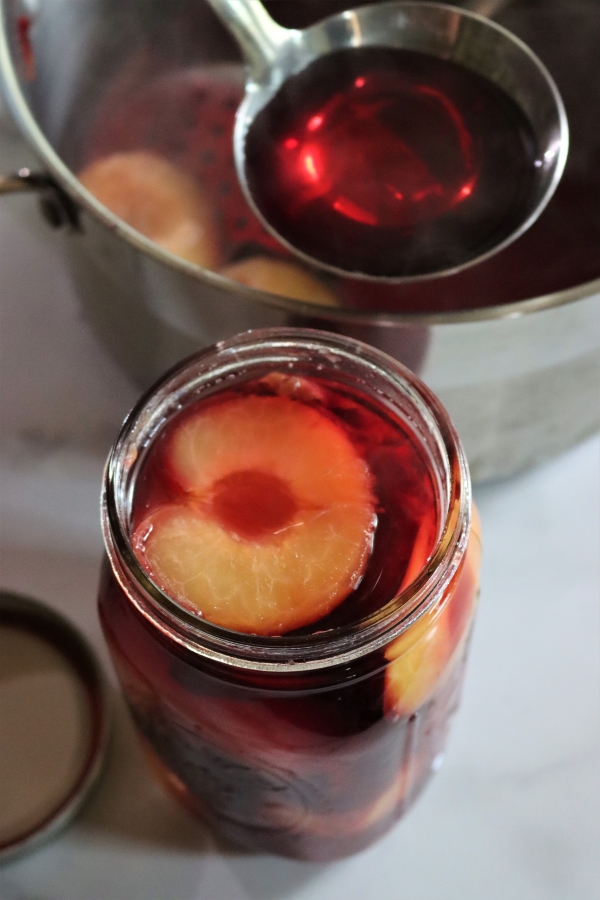 Canning Plums in syrup or water