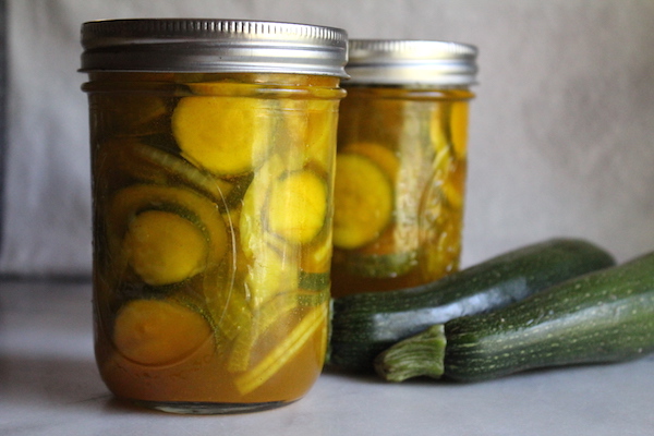 Bread and Butter Zucchini Pickles Recipe