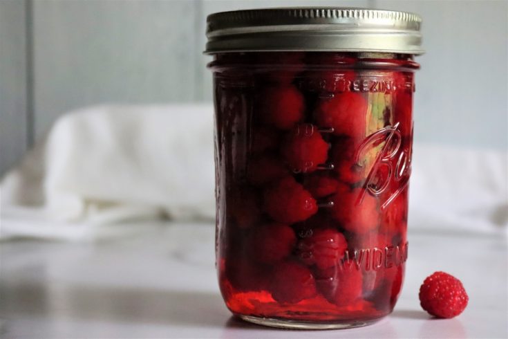 Canning Raspberries