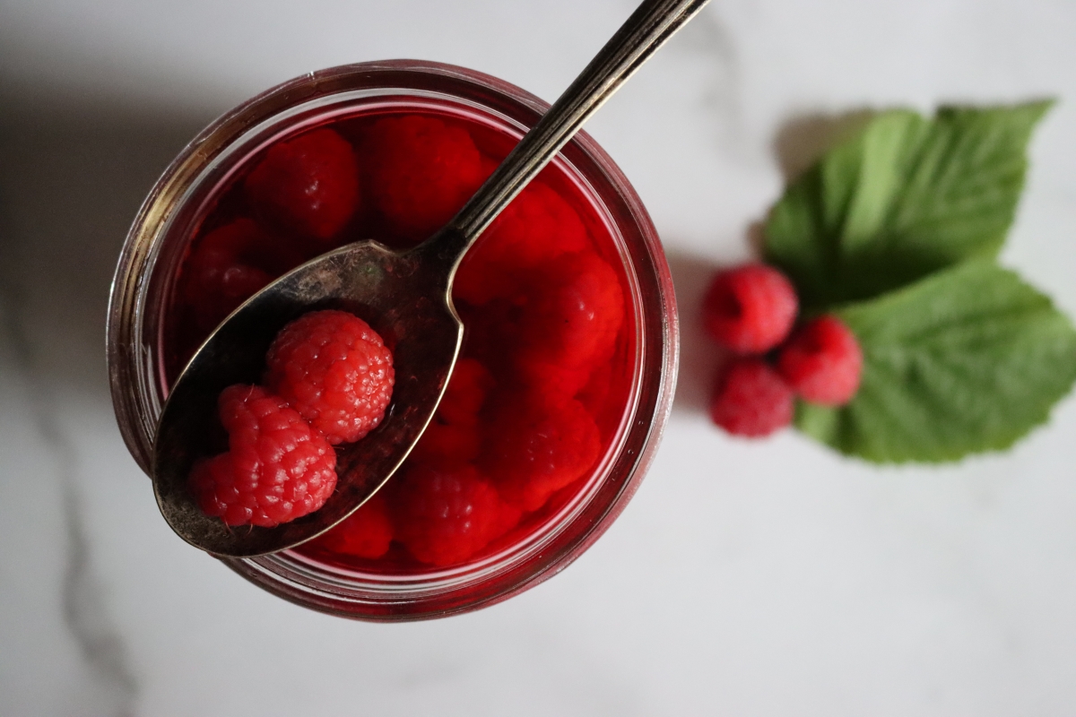 Canning Raspberries