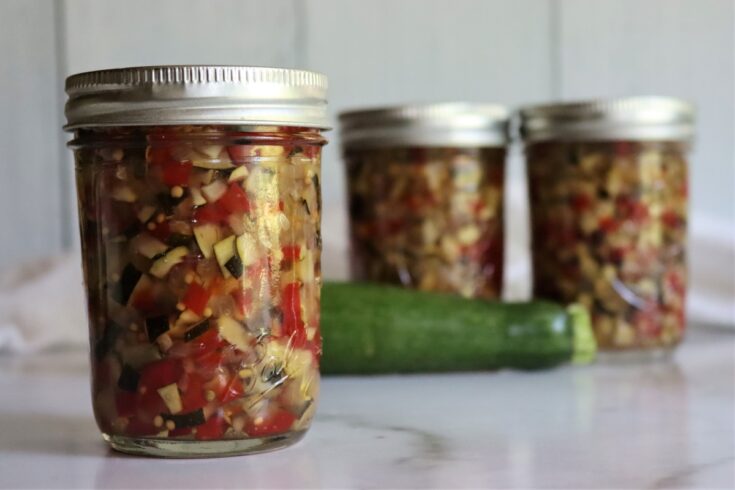 Zucchini Relish Recipe for Canning