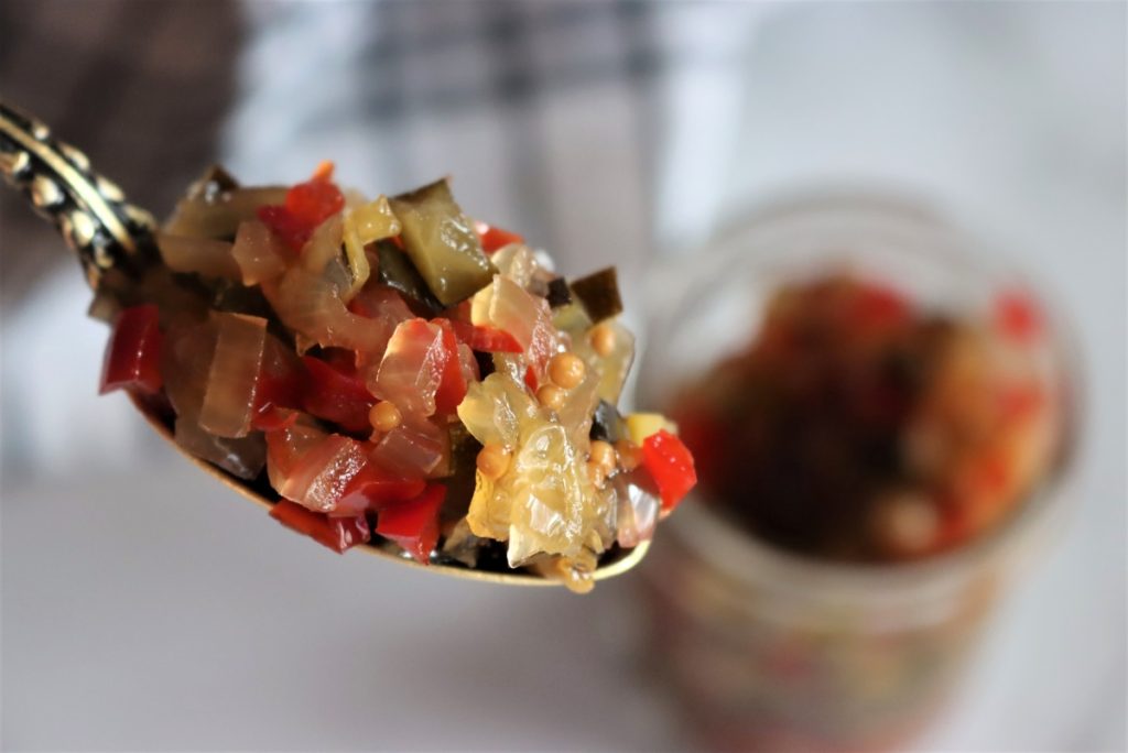 Zucchini Relish Recipe for Canning