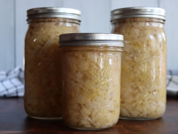 Canning Sauerkraut