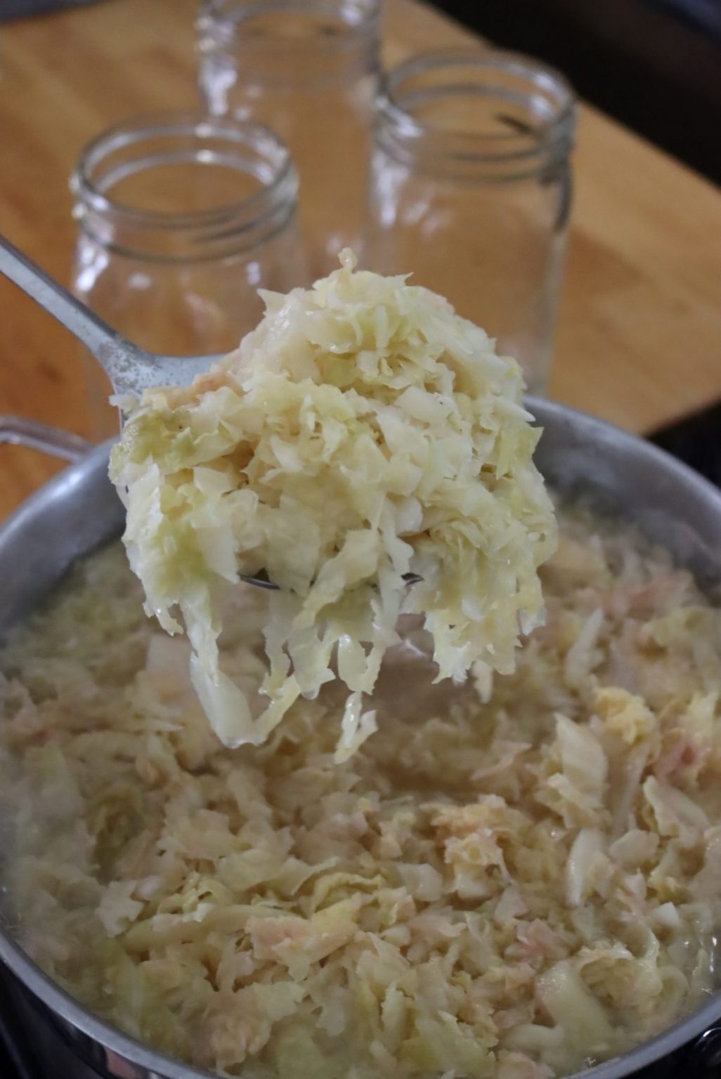 Canning Sauerkraut