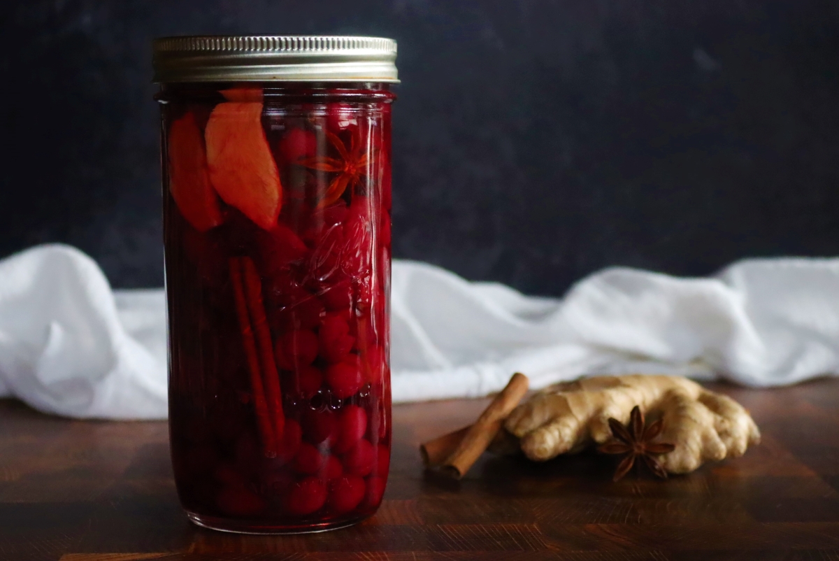 Pickled Cranberries