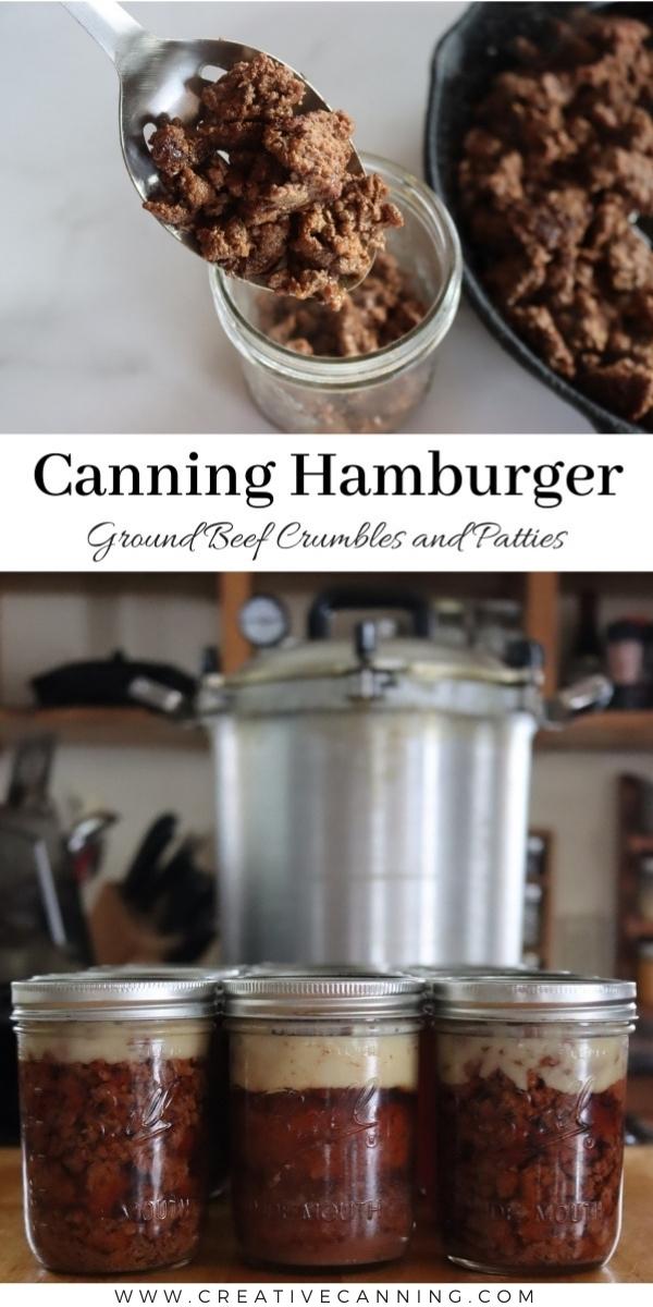 Canning Hamburger