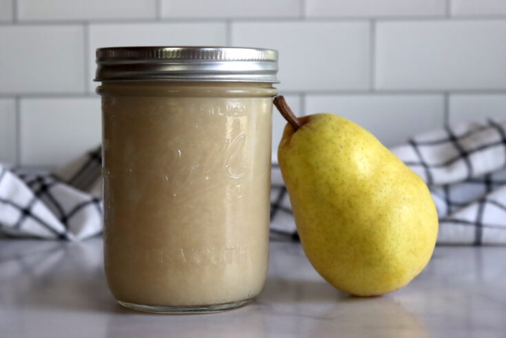 Homemade Pear Sauce