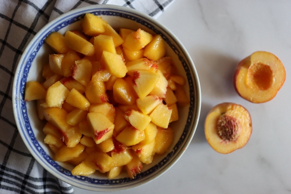 Chopped Peaches