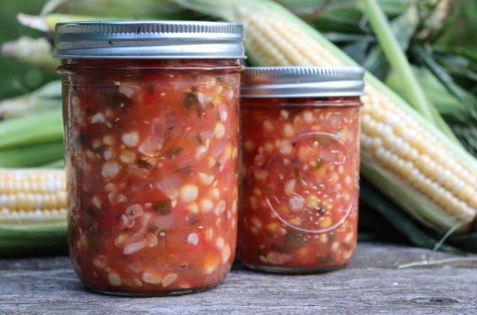 Corn Salsa Recipe for Canning