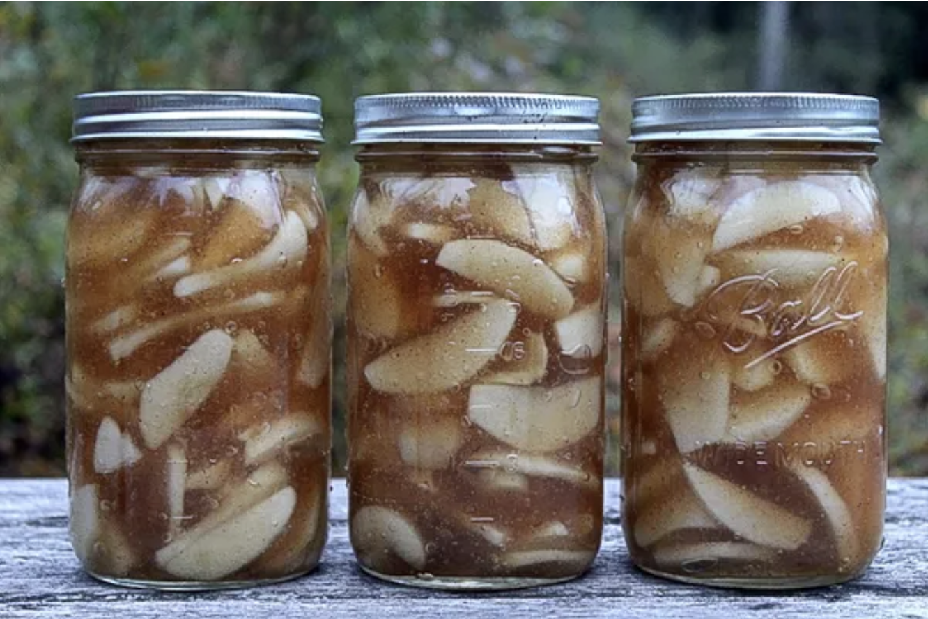 Canning Apple Pie Filling