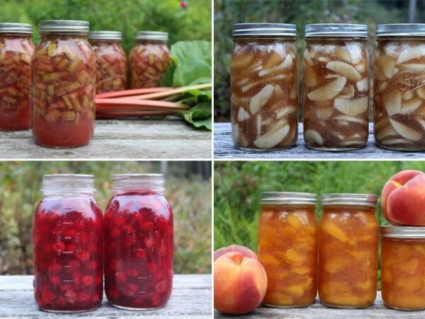 Canning Fruit Pie Fillings