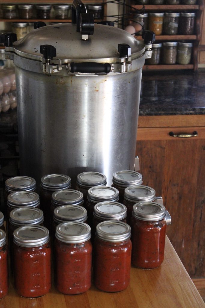 Pressure Canning Pasta Sauce
