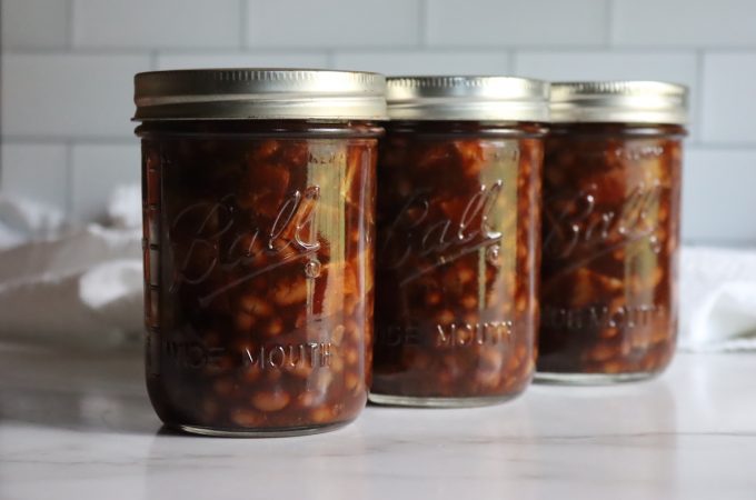 Canning Boston Baked Beans