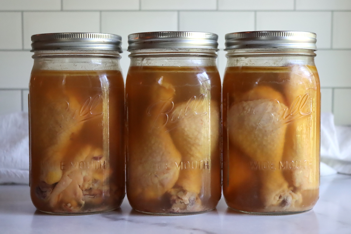 Canning Chicken Legs