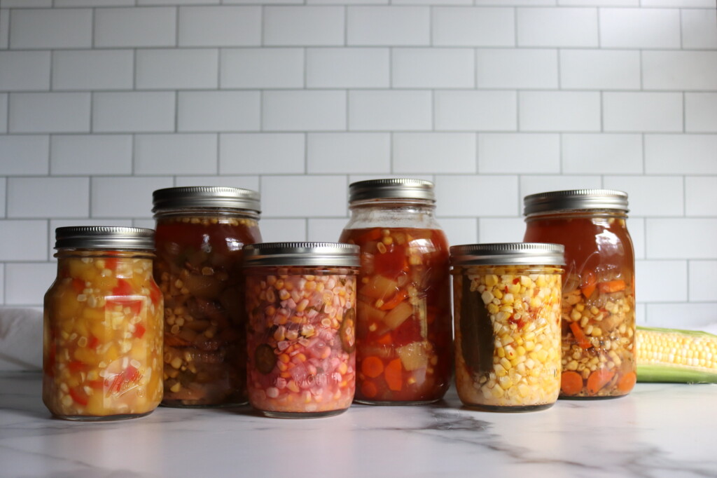 Canning Recipes with Corn