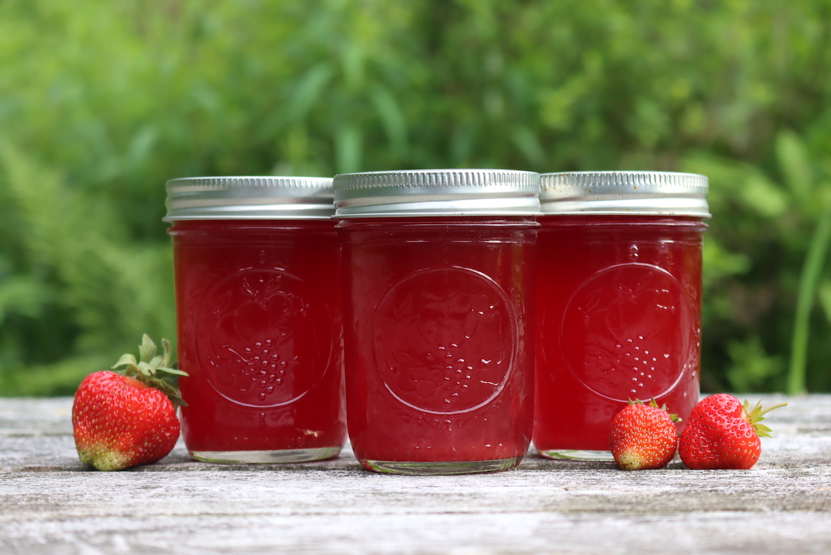 Canning Strawberry Juice
