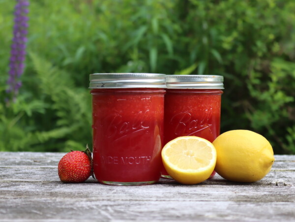 Canning Strawberry Lemonade Concentrate