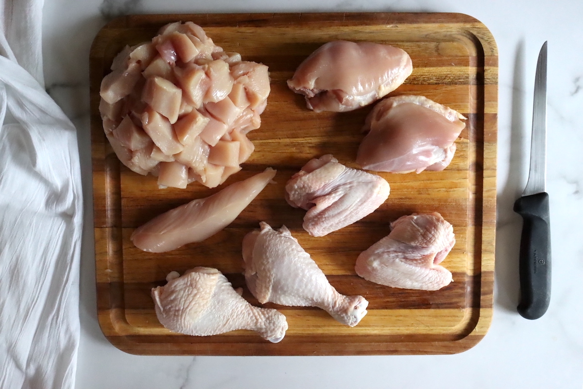 Chicken Parts for Canning