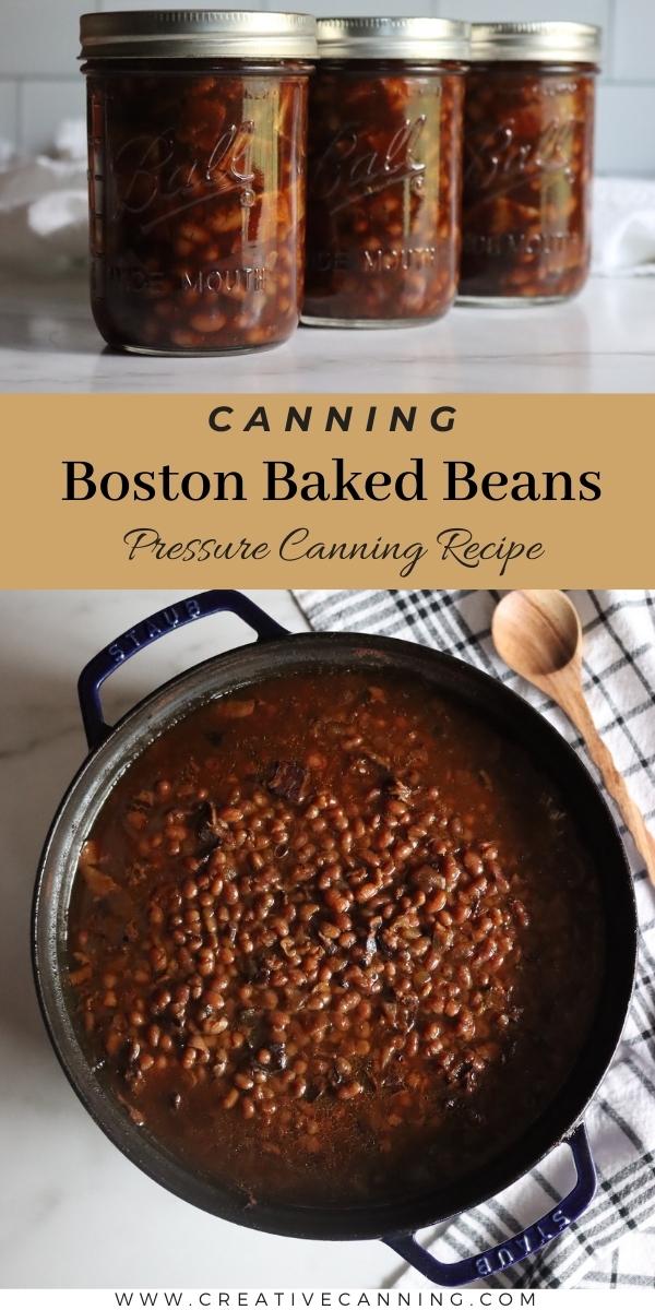 Canning Boston Baked Beans