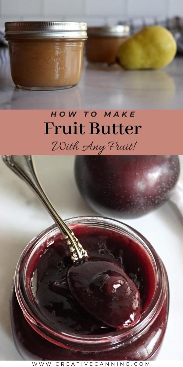 How to Make Fruit Butter