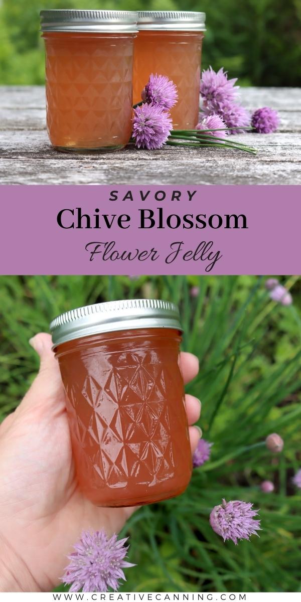 Savory Chive Blossom Jelly