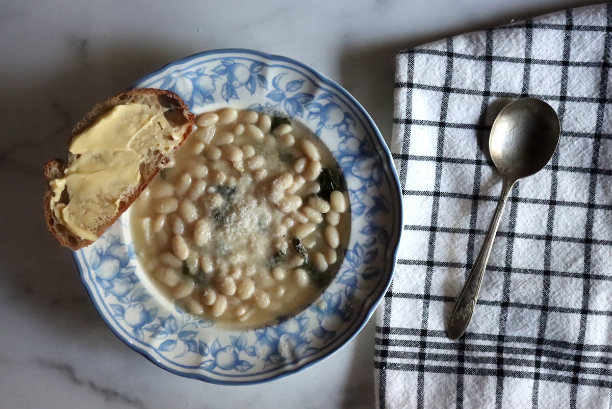 White Bean and Greens Soup