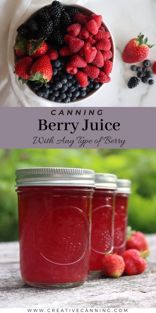 Canning Berry Juice