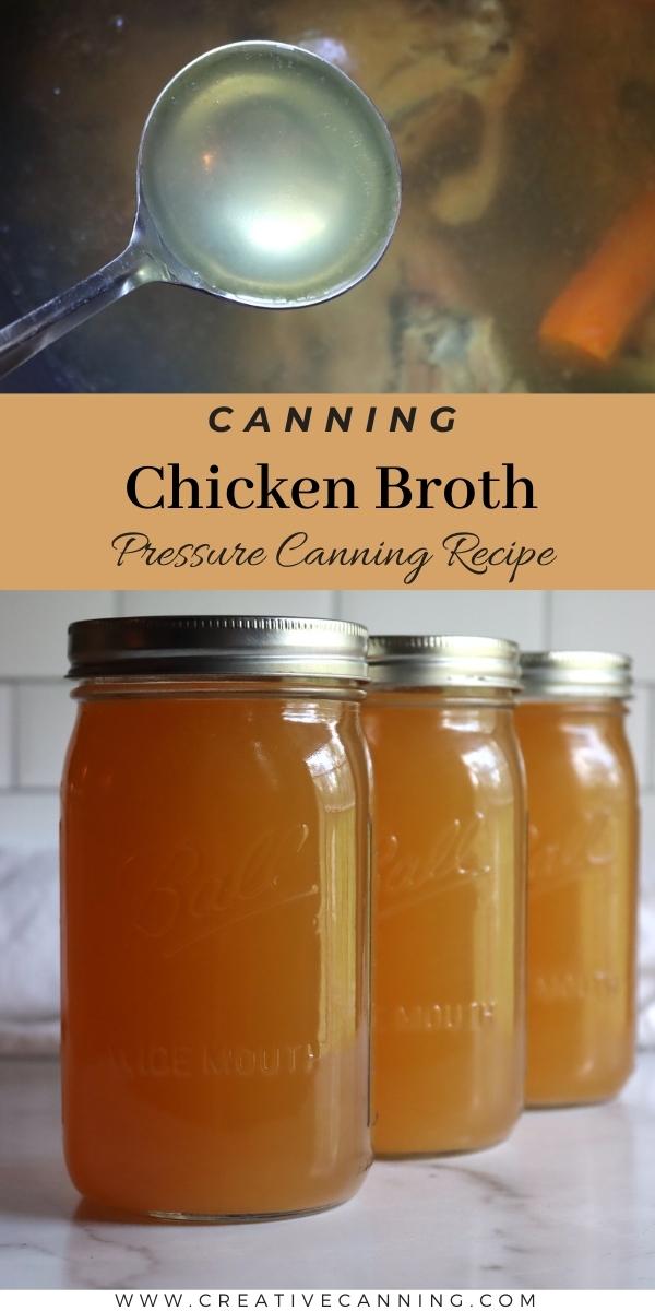 How to Can Chicken Broth