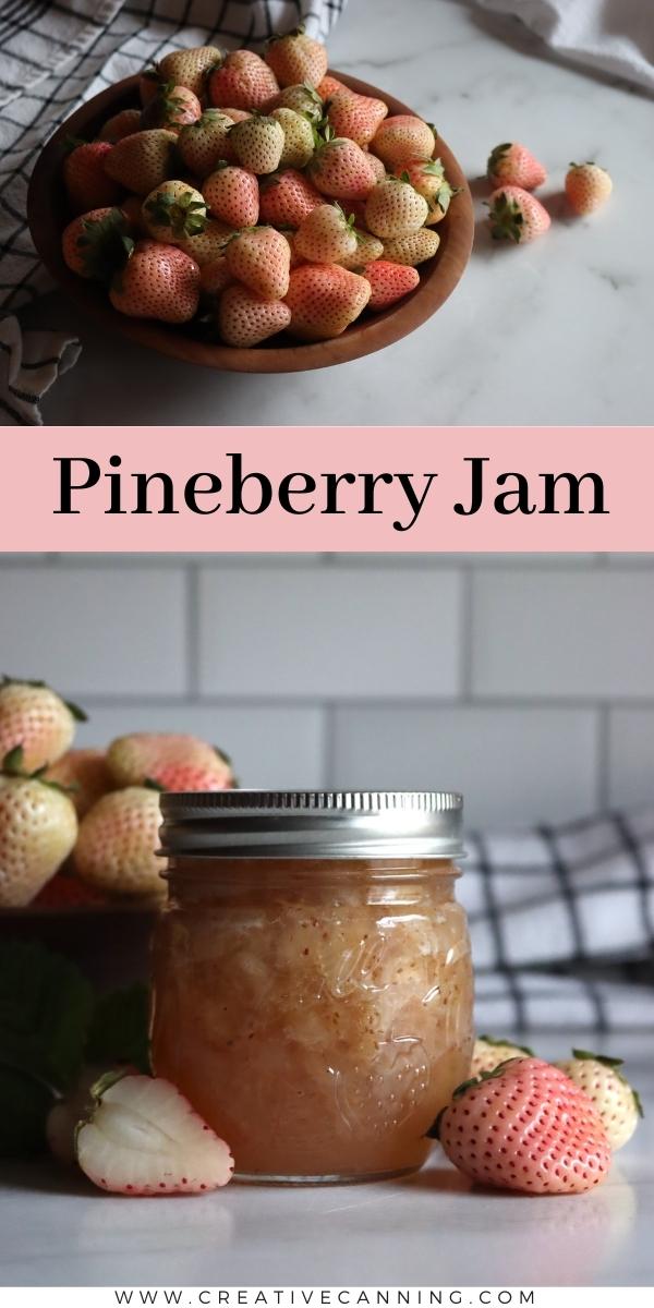 How to Make Pineberry Jam