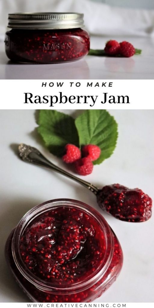 Classic Raspberry Jam (without Added Pectin) - Creative Canning