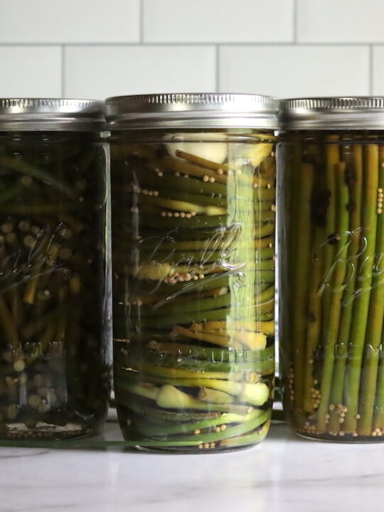 Pickled Green Garlic Shoots - SippitySup