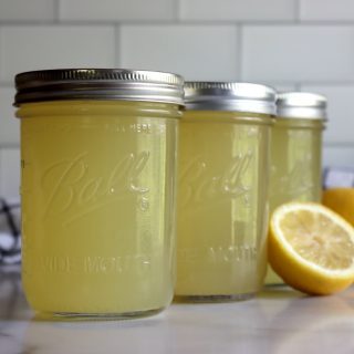 canning lemonade