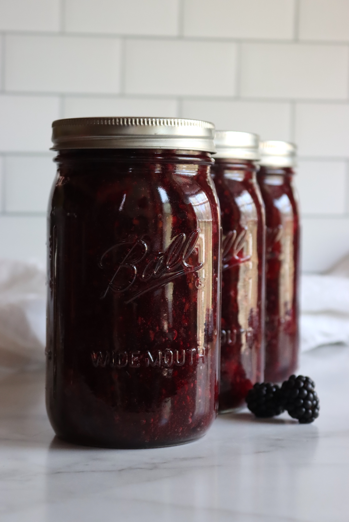 Canning Blackberry Pie Filling