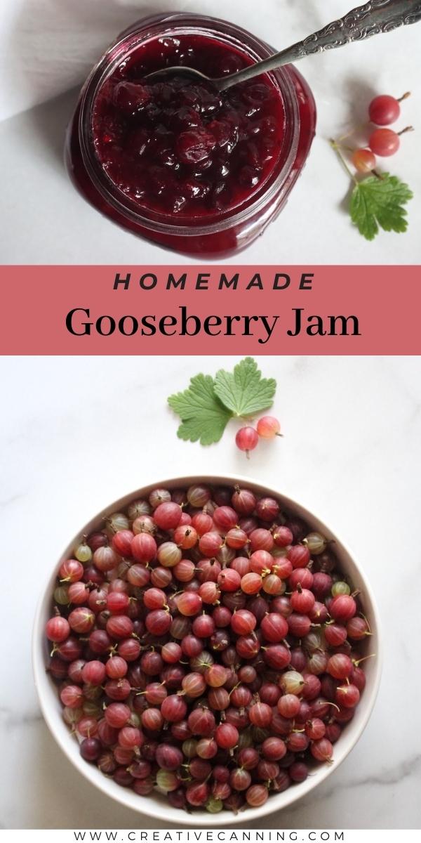 Homemade Gooseberry Jam