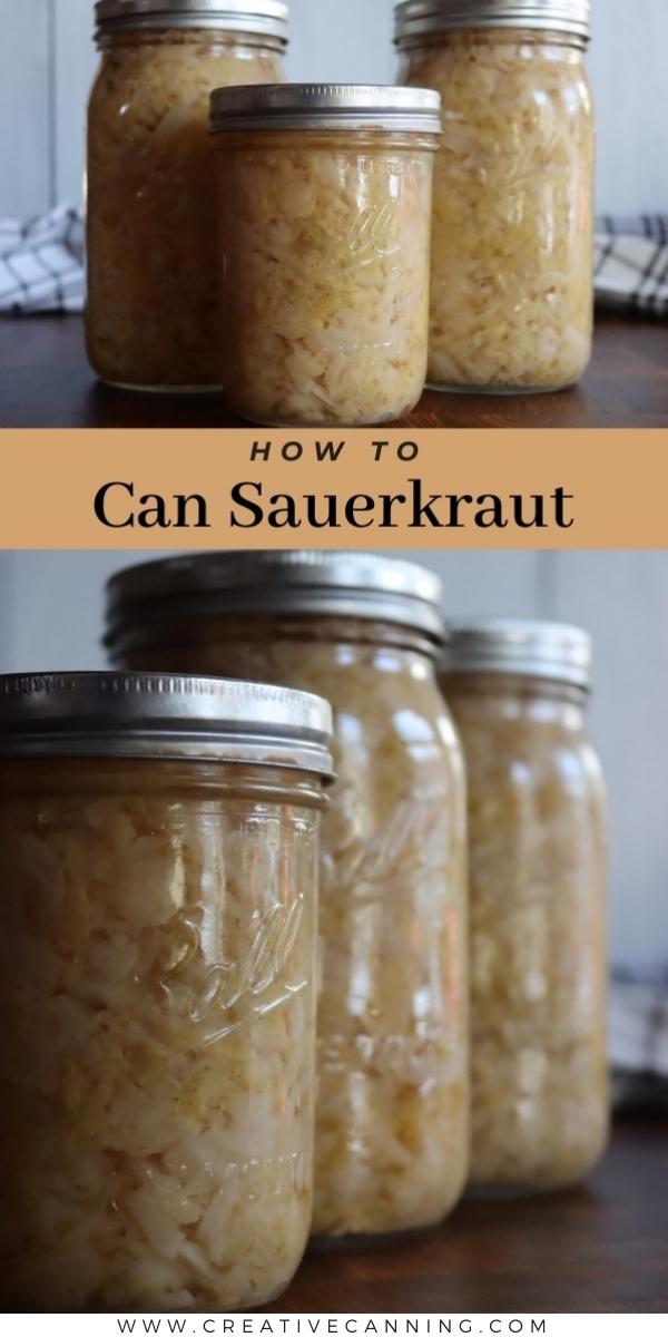 How to Can Sauerkraut
