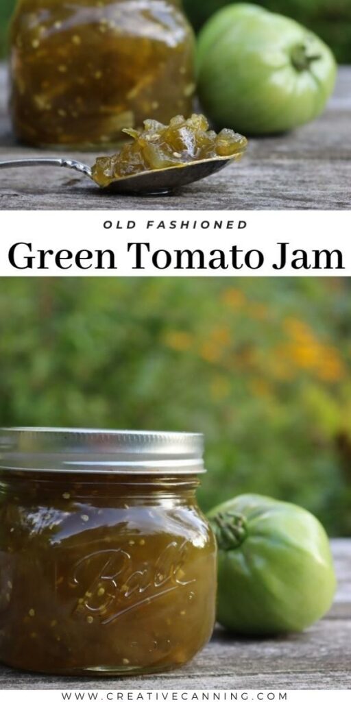 OldFashioned Green Tomato Jam
