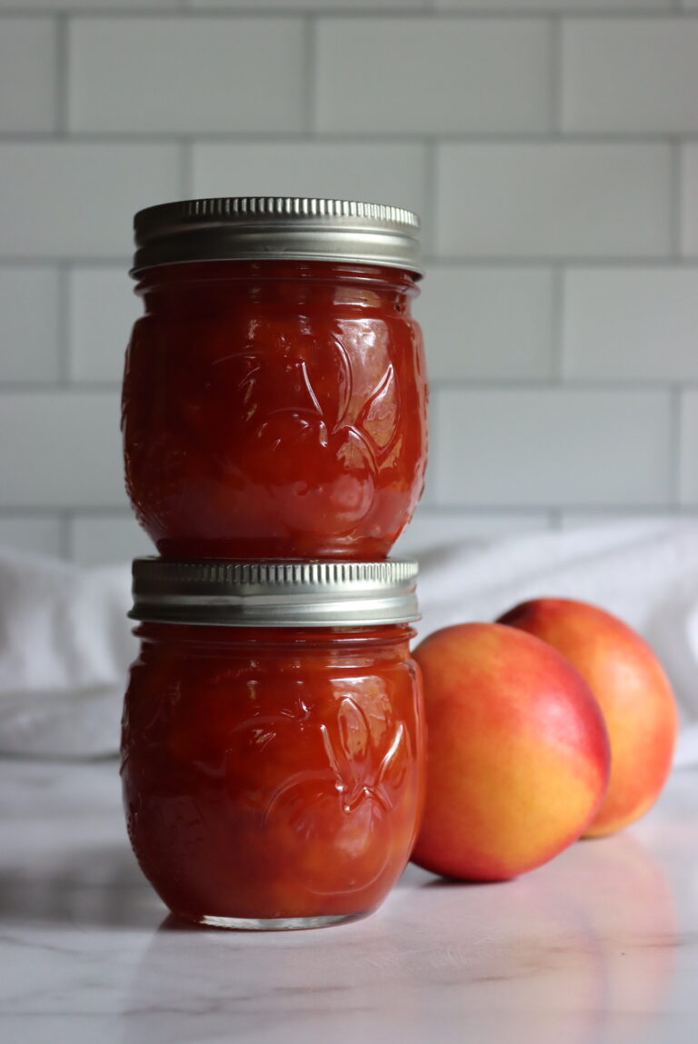 Nectarine Jam Creative Canning