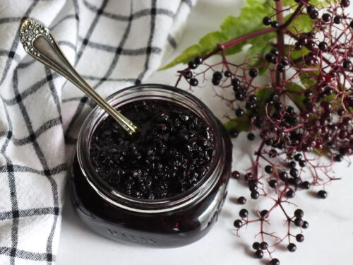 Old Fashioned Elderberry Jam