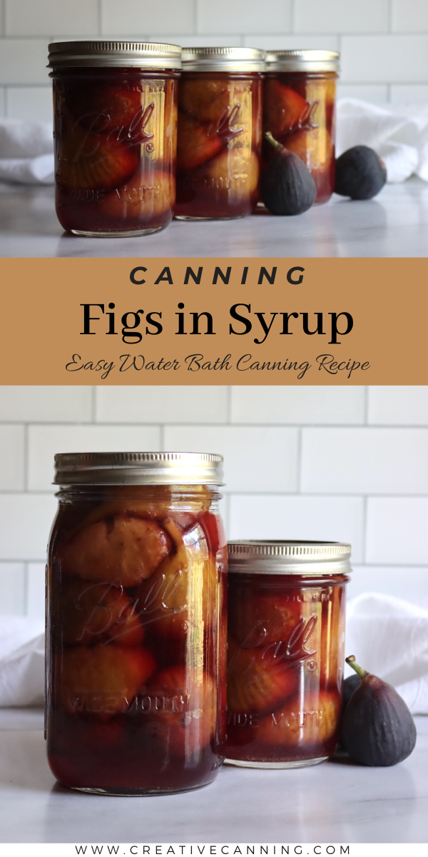 How to Can Figs