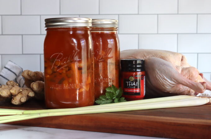 Canning Thai Red Curry Duck (or Chicken)