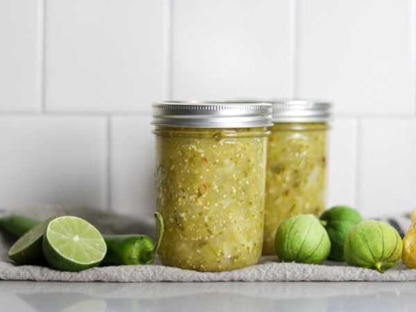 Canning Tomatillo Salsa