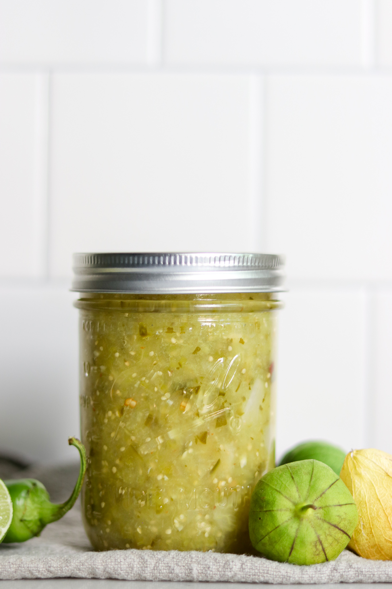 Canning Tomatillo Salsa