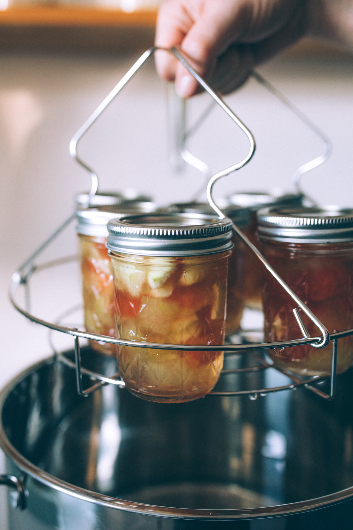 Canning Watermelon Rind Preserves