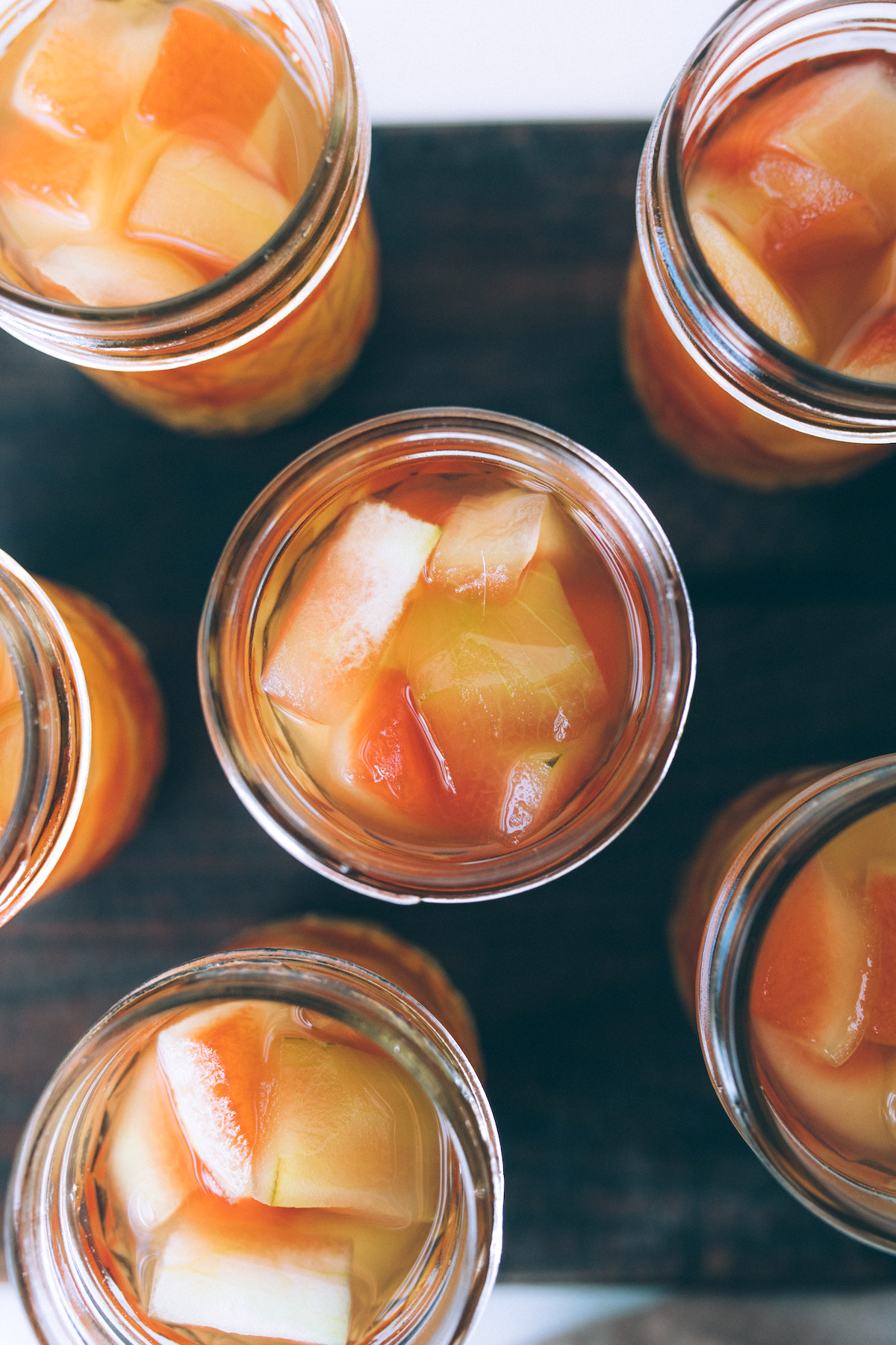 Jars of Watermelon Rind Preserves