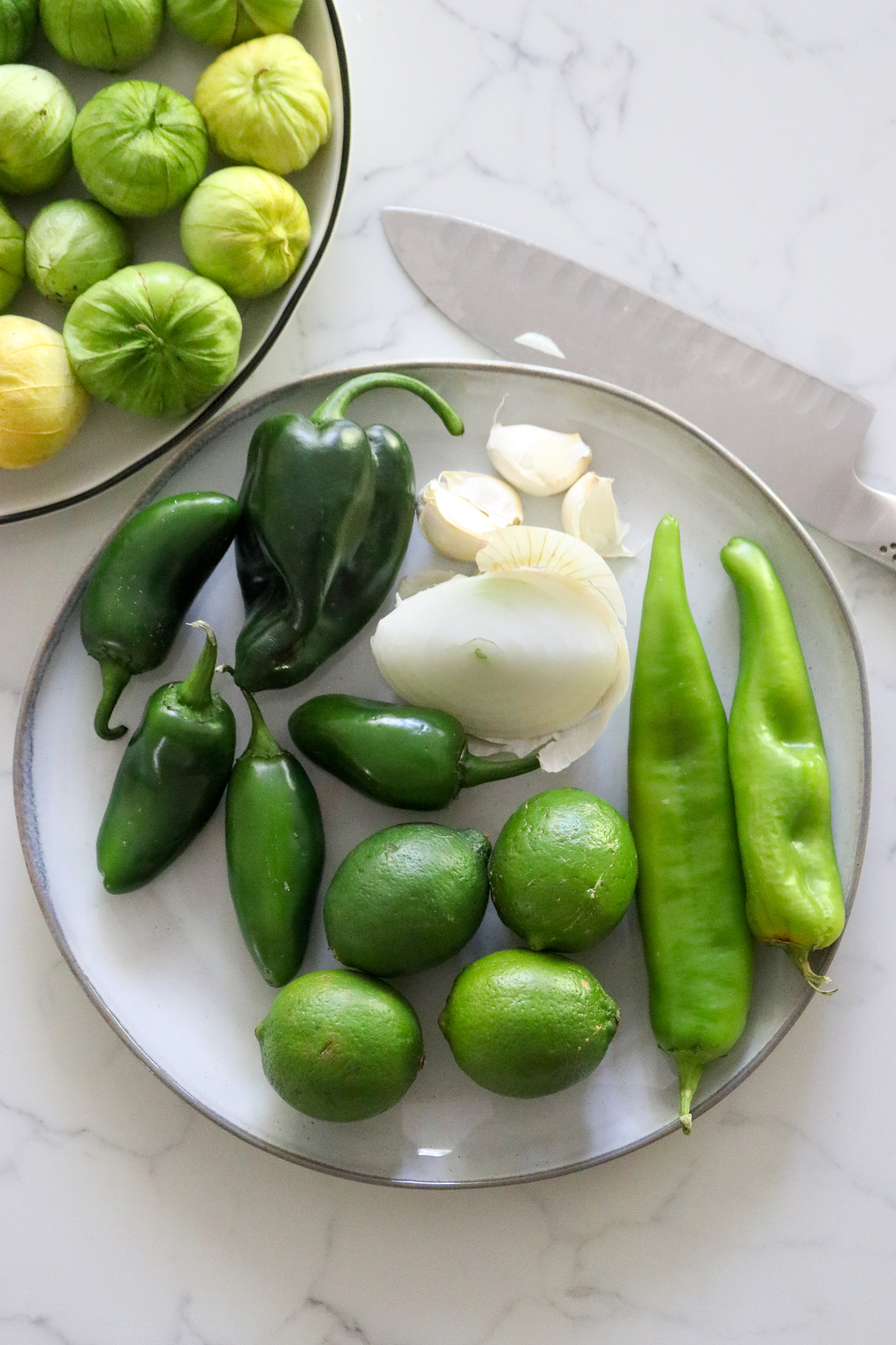 Tomatillo Salsa Ingredients