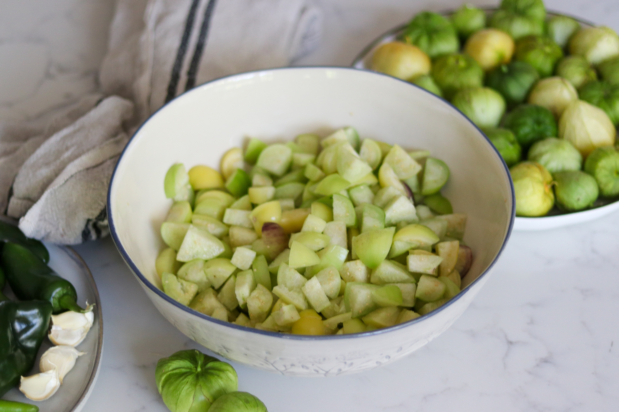 Tomatillo Salsa Ingredients