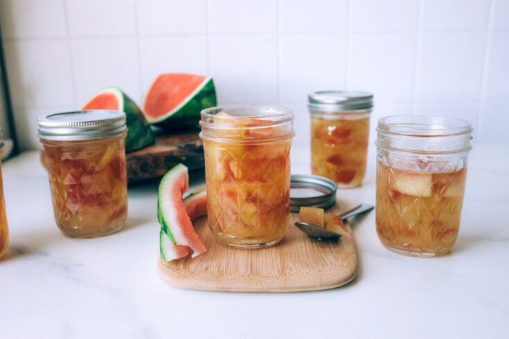 Watermelon Rind Preserves